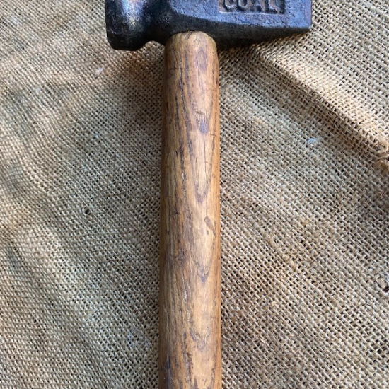 Vintage Domestic Coal Hammer 18.8oz