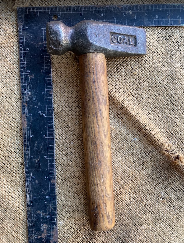Vintage Domestic Coal Hammer 18.8oz - Image 4