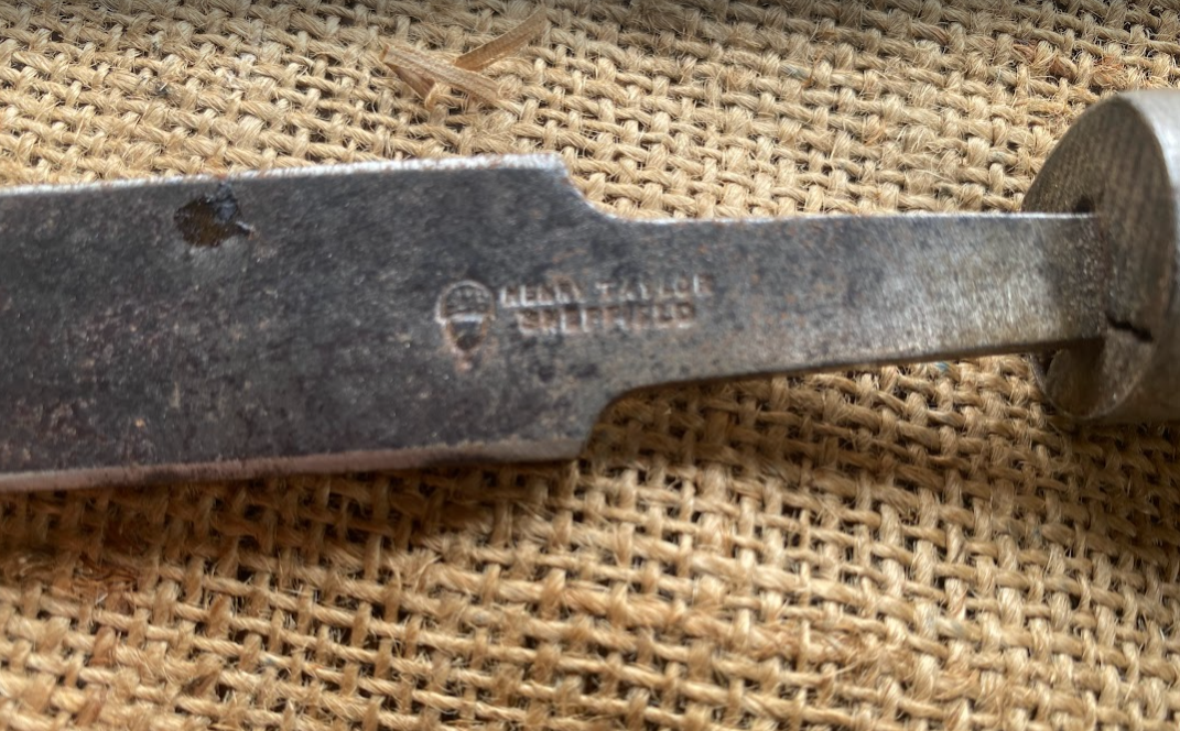 Vintage Henry Taylor 1" Skew Woodturning Chisel - Image 4