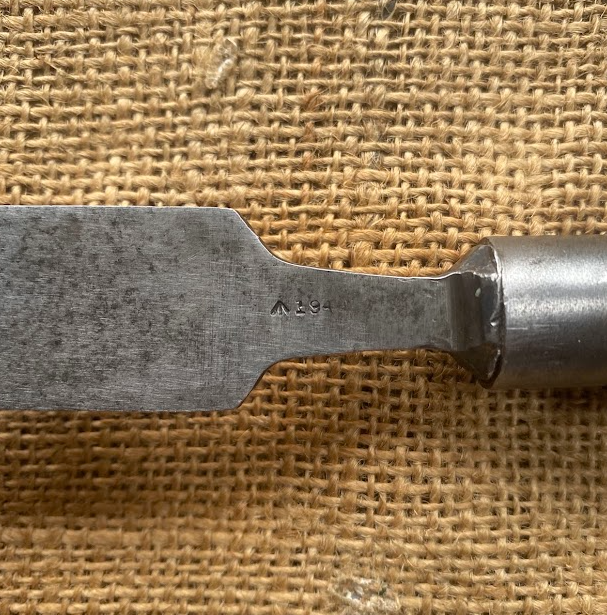 Vintage IH Sorby 1" Firmer Chisel Military Arrow - Image 5