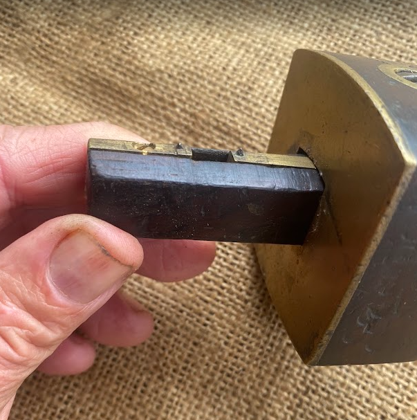 Vintage Rosewood and Brass Mortice Gauge - Image 4