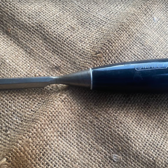 Stanley Black Handled 5001 Range 10mm Bevel Edged Chisel