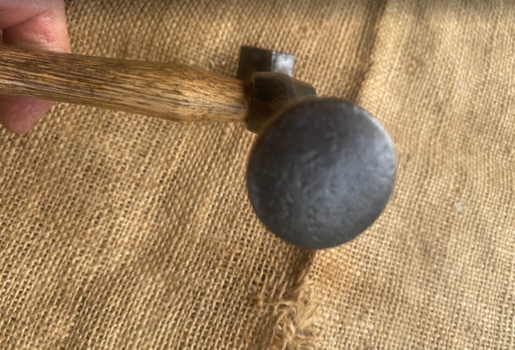 Vintage Planishing Hammer Round and Square 6" - Image 4