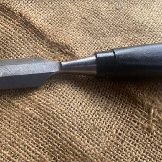 Stanley 5000 Black Handled 1" Bevel Edged Chisel